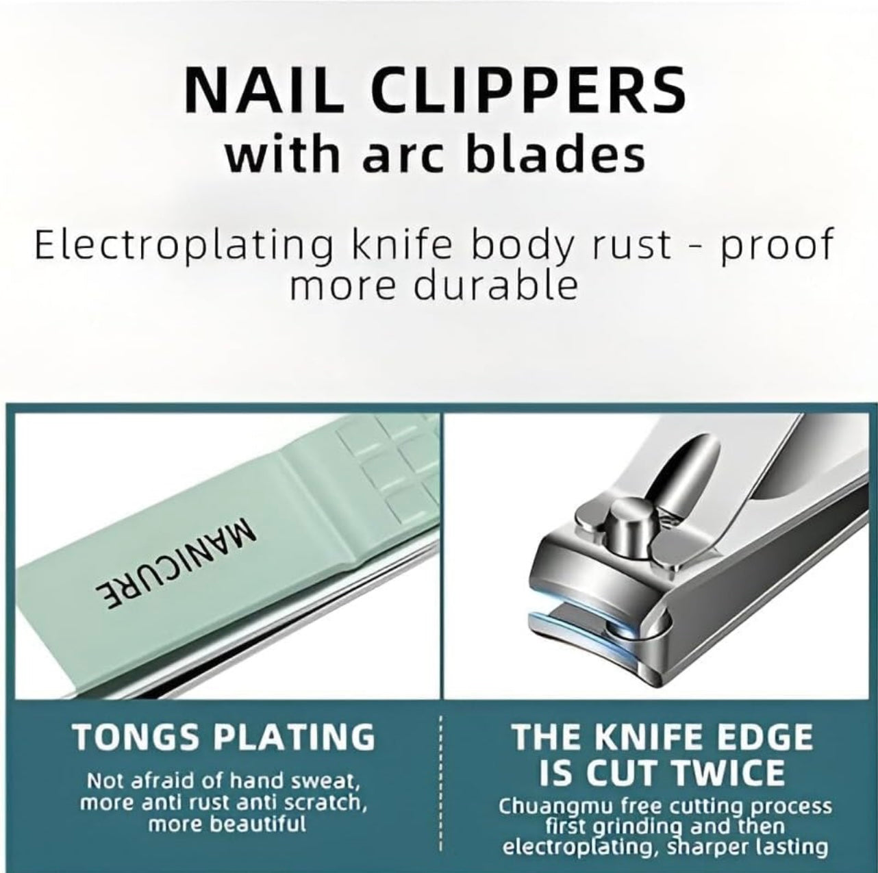 16-in-1 Manicure Kit – Professional Nail Clipper & Grooming Set with Case