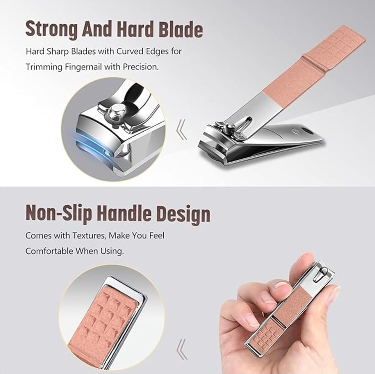 16-in-1 Manicure Kit – Professional Nail Clipper & Grooming Set with Case