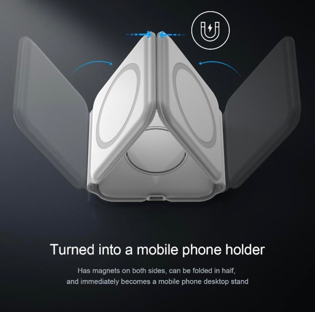 3 IN ONE FOLDABLE WIRELESS CHARGER