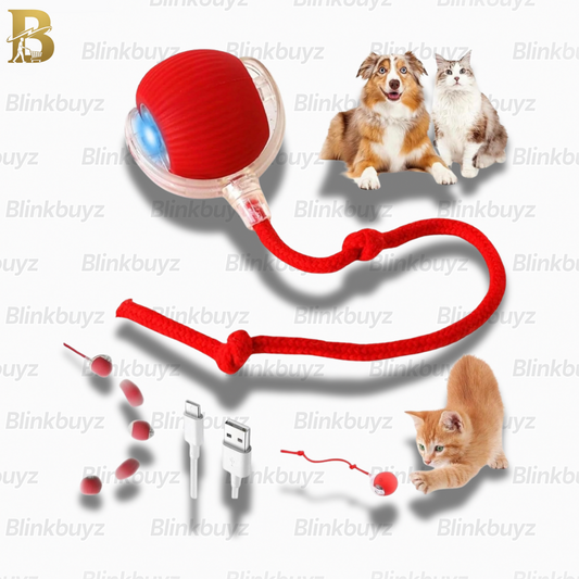 Pet Dancing Ball – Automatic Rolling Pet Toy for Cats & Dogs