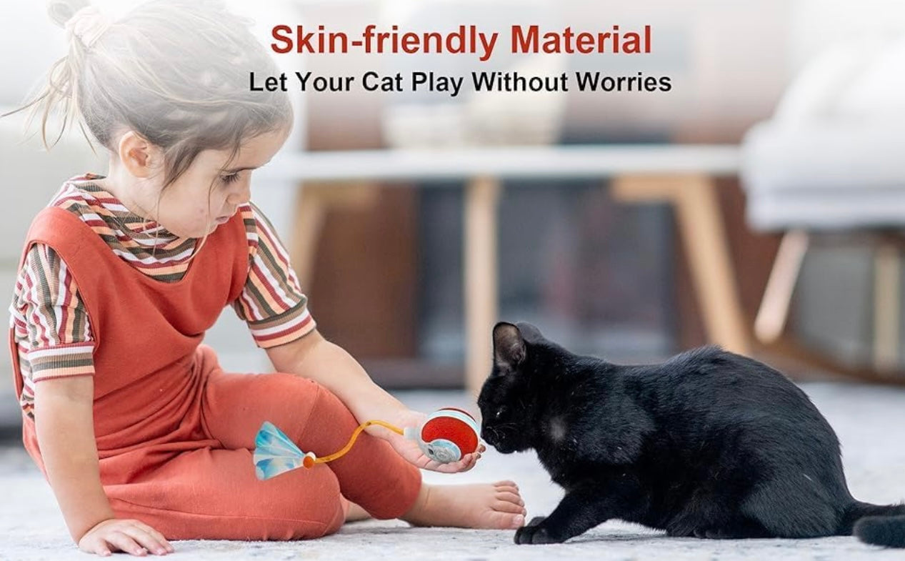 Pet Dancing Ball – Automatic Rolling Pet Toy for Cats & Dogs
